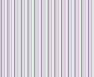 Bunte Linien en violet, grün, grau und auf weiß rose