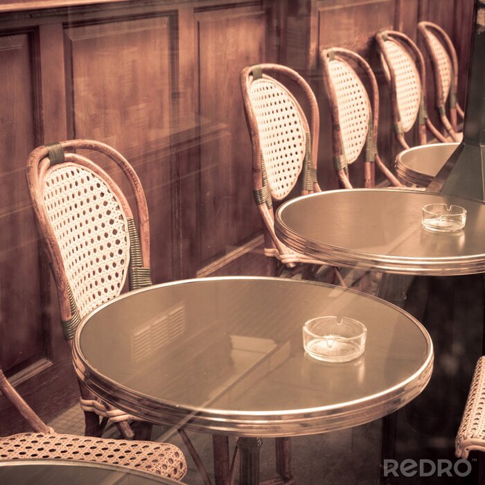 Sticker  Café style vintage