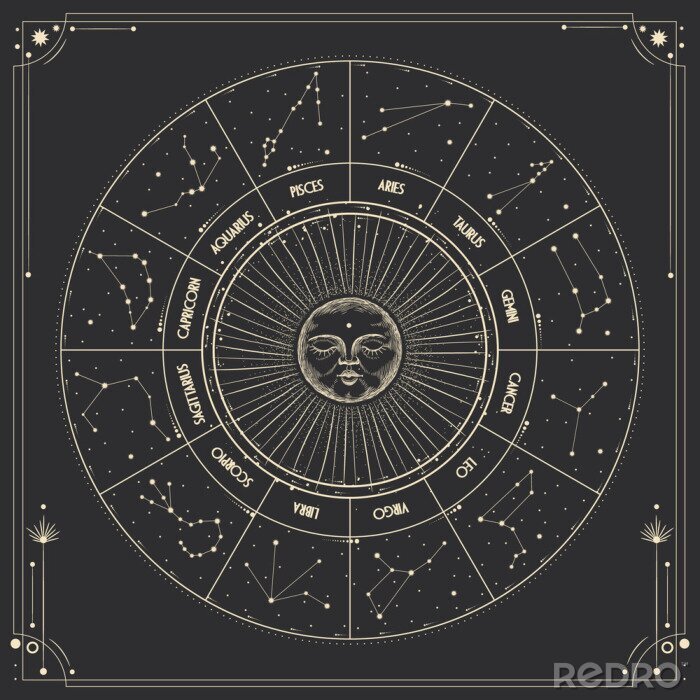 Sticker  Calendrier solaire