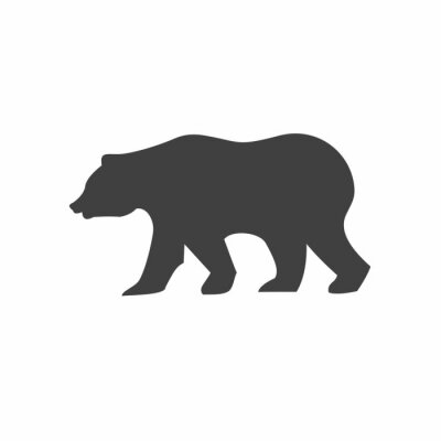 Sticker  California Bear Logo