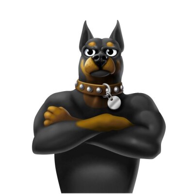 Sticker  canne da guardia