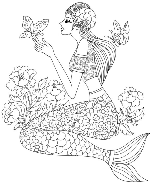 Sticker  Capricorne ou chèvre de mer Douze Zodiac