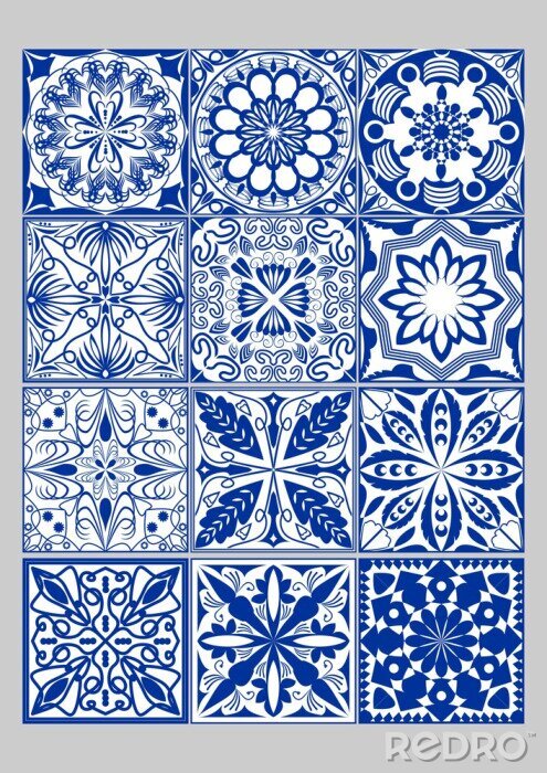 Sticker  Carreaux d'azulejos portugais