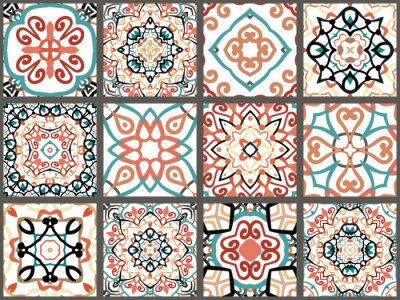 Sticker  Carreaux décoratifs arabes