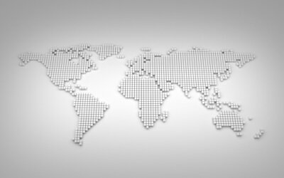 Sticker  Carte du monde