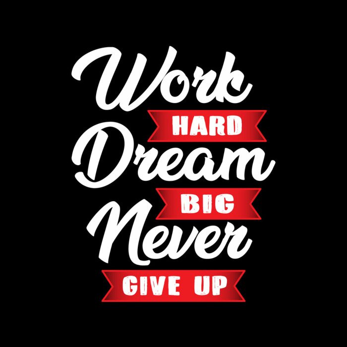 Sticker  Citation de motivation pour une vie meilleure