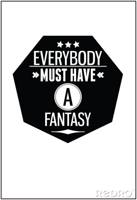 Sticker  Citation inspirante sur l'imagination