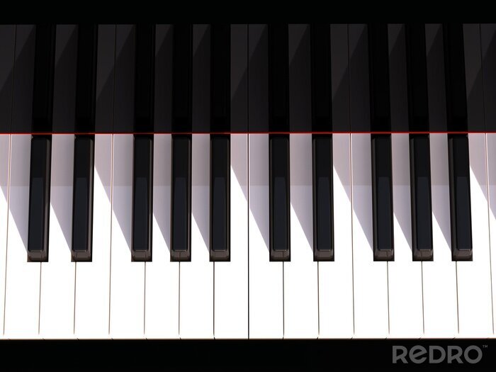 Sticker  Clavier de piano