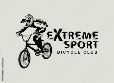 Sticker  club de vélo BMX