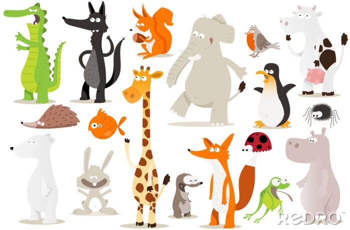Sticker  collection d'animaux pour Enfants