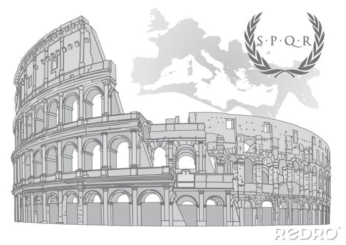 Sticker  Colosseum Rome