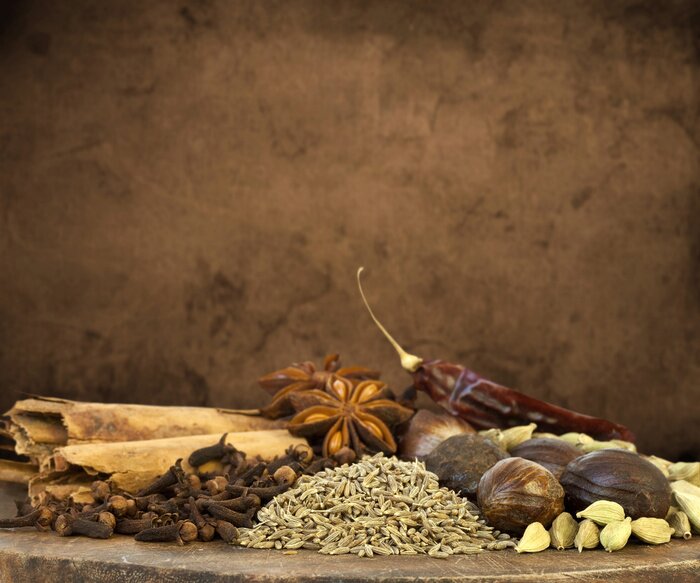 Sticker  Composition d'épices