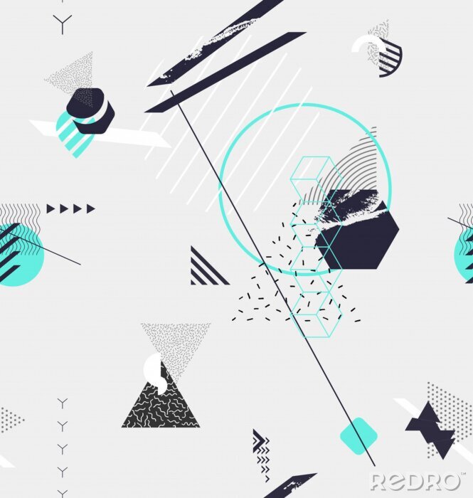 Sticker  Composition géométrique