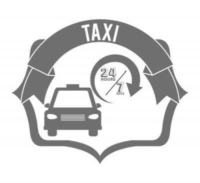 Sticker  Conception de service de taxi