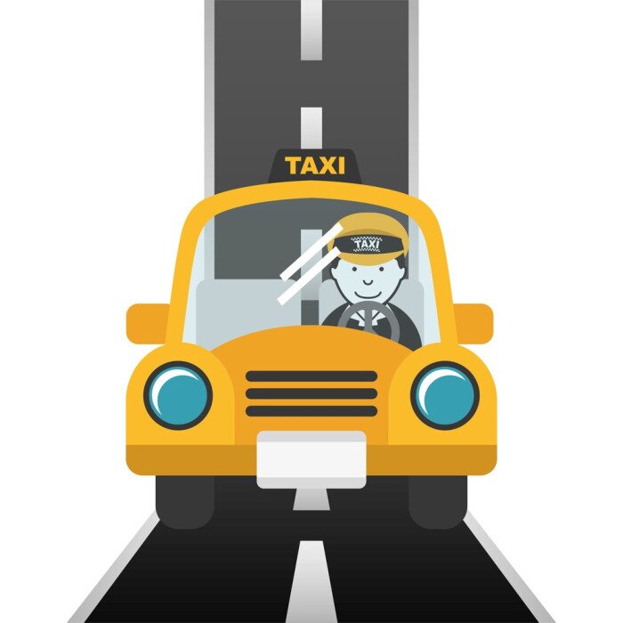 Sticker  Conception de service de taxi