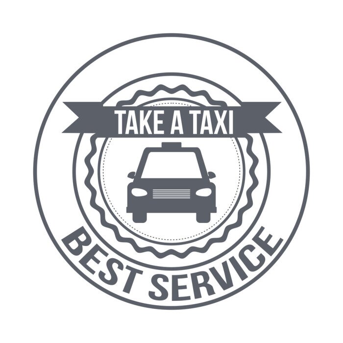 Sticker  Conception de service de taxi