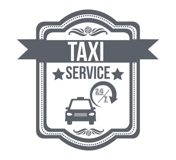 Sticker  Conception de service de taxi