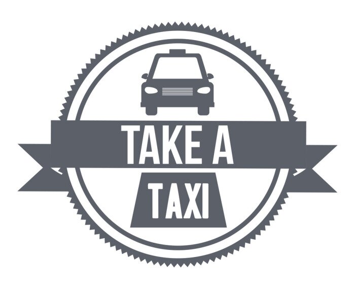 Sticker  Conception de service de taxi