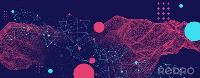 Sticker  Conception graphique abstraite