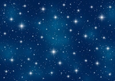 Constellations d'étoiles la nuit
