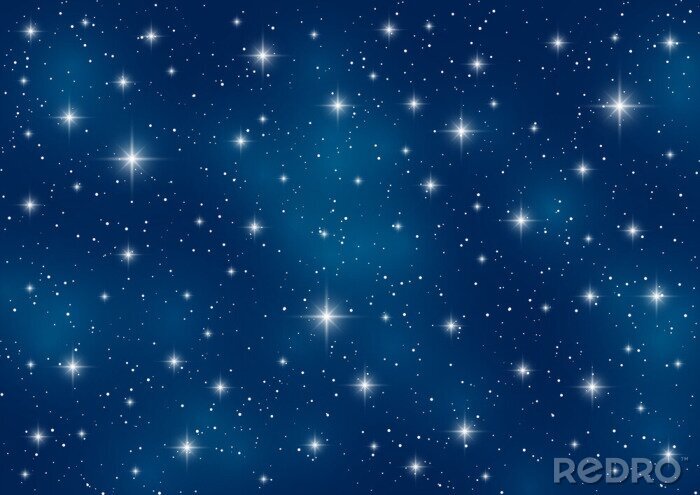 Sticker  Constellations d'étoiles la nuit