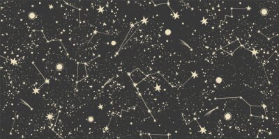 Sticker  Constellations dans le ciel