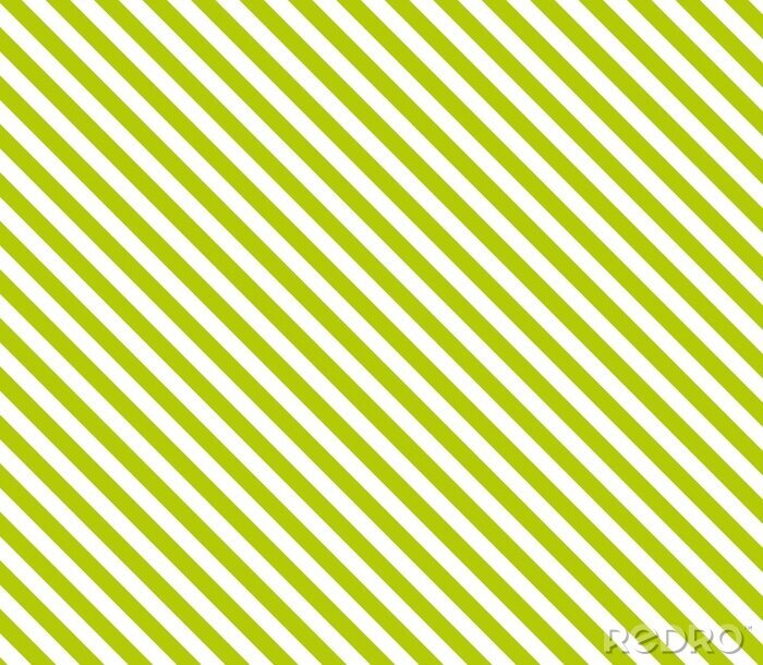 Sticker  Contexte: Diagonale Streifen dans Grün und Weiß