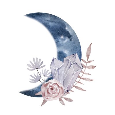 Sticker  Croissant magique