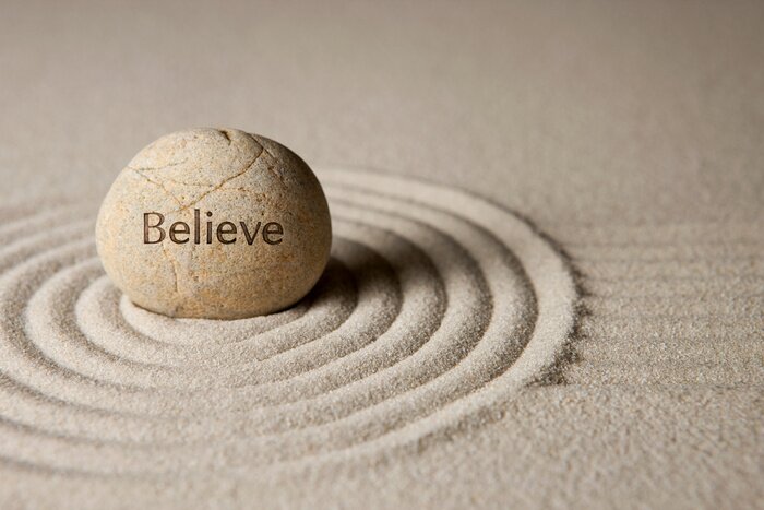 Sticker  Croyez-pierre