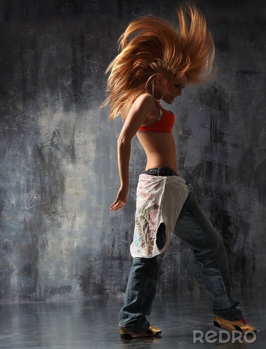 Sticker  Danseuse dans l'ombre