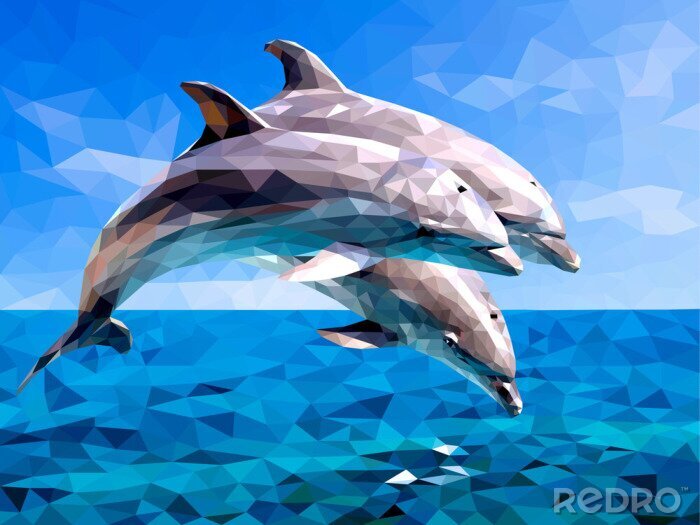 Sticker  dauphin