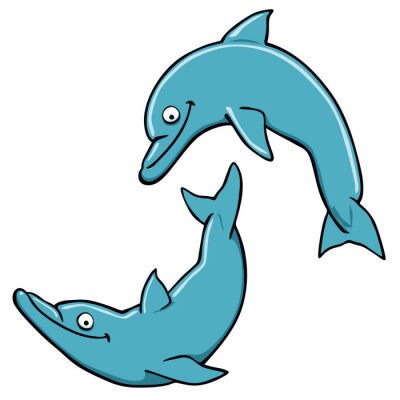 Sticker  Dauphins