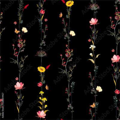 Sticker  Décoration florale à suspendre