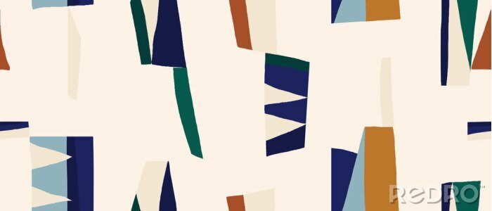 Sticker  Découpe géométrique