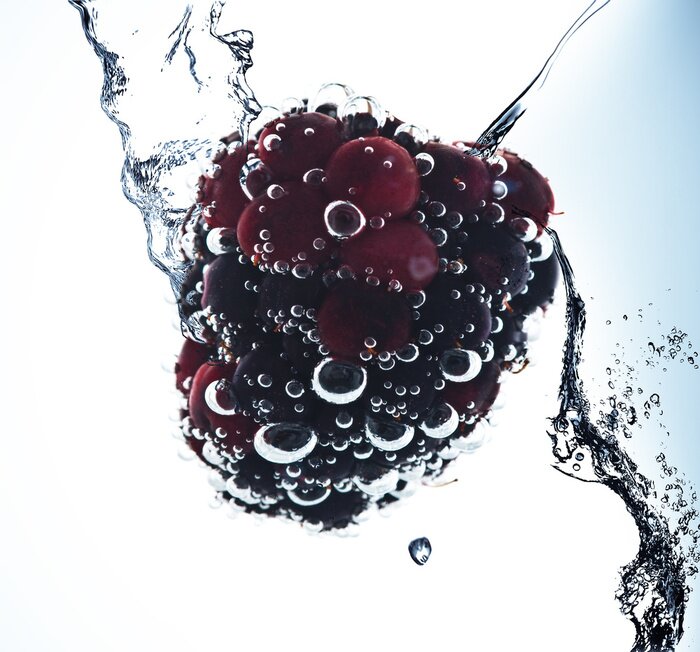 Sticker  Des fruits dans l'eau