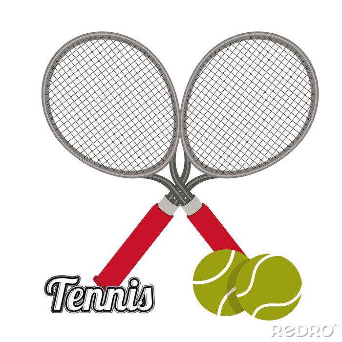 Sticker  Design Tennis