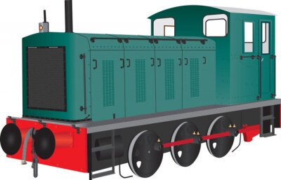 Sticker  diesel shunter