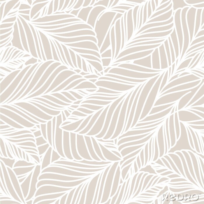 Sticker  Doodle drawn Vector main laisse pattern. Pastel b
