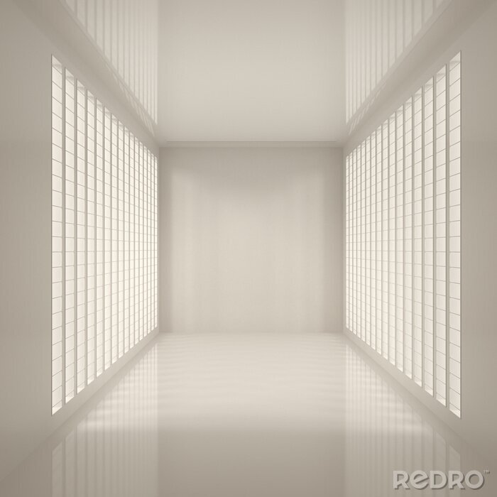 Sticker  Effet de profondeur et intérieur d'un cube