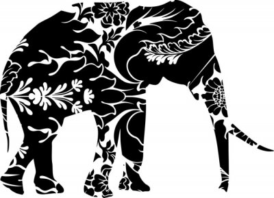 Sticker  Éléphant Graphique