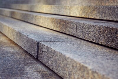 Sticker  escalier de granit