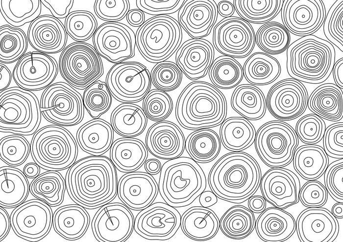 Sticker  Esquisse d'une texture de bois rustique