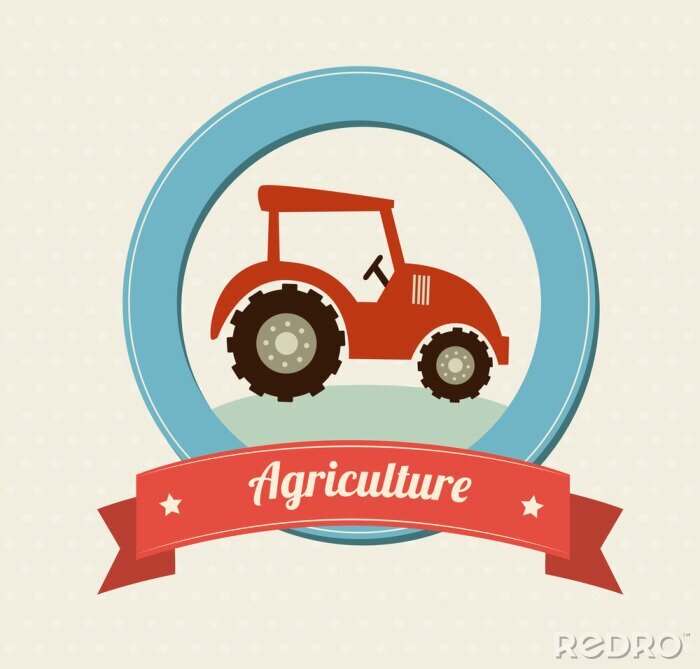 Sticker  étiquette de l'agriculture