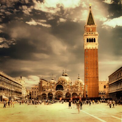 étonnante image de Venise et artistique tonique