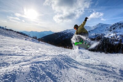 Sticker  Expert Snowboarder sauter