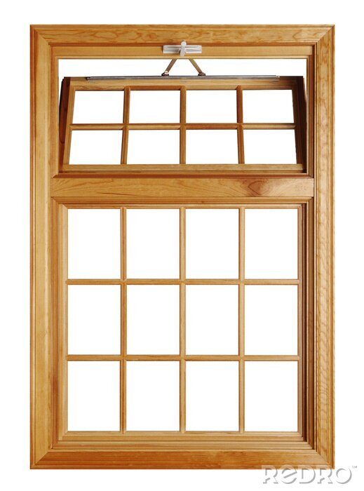 Sticker  Fenêtre et cadre en bois