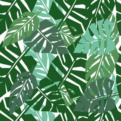 Feuilles de jungle graphiques