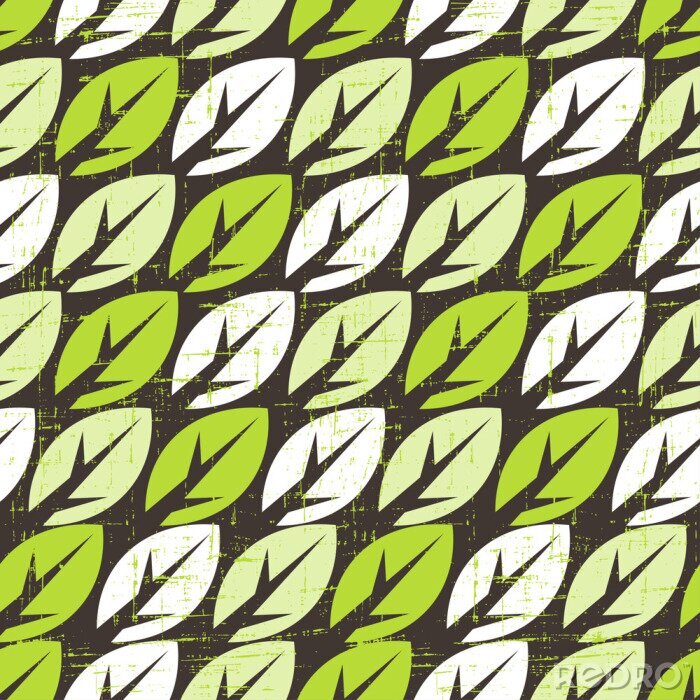 Sticker  Feuilles graphiques d'un arbre