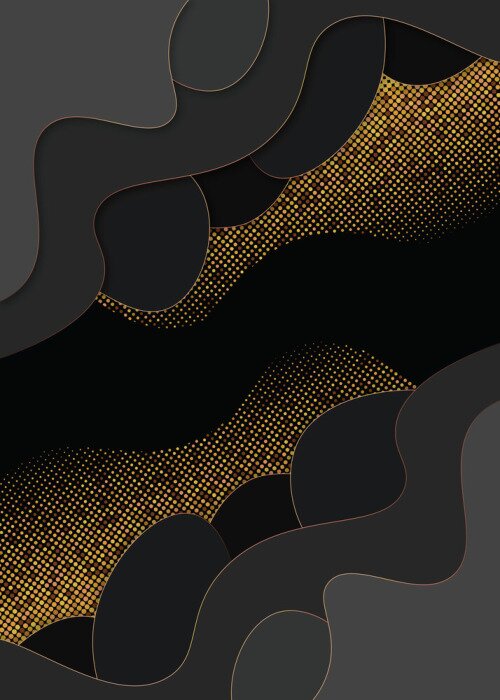 Sticker  Fond abstrait et effet 3D