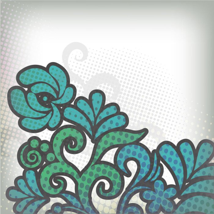 Sticker  Fond abstrait lumineux dans le style grunge